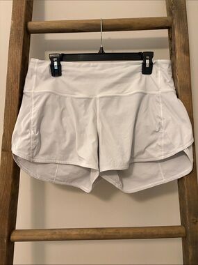 lululemon athletica White AthleticShorts